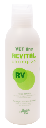 Nogga Vet line Revital RV Shampoo - Шампунь при бактеріальних та грибкових ураженнях шкіри 500мл