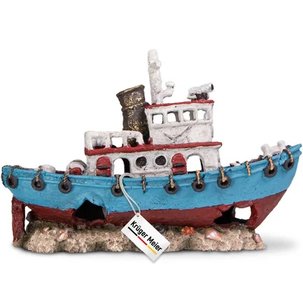 Декорація корабель Kruger Meier Shipwreck 28x9x18см (301220): додаткове фото 3