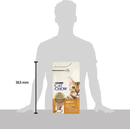 Сухий корм CAT CHOW Adult для дорослих котів з качкою 1,5 кг: додаткове фото 5