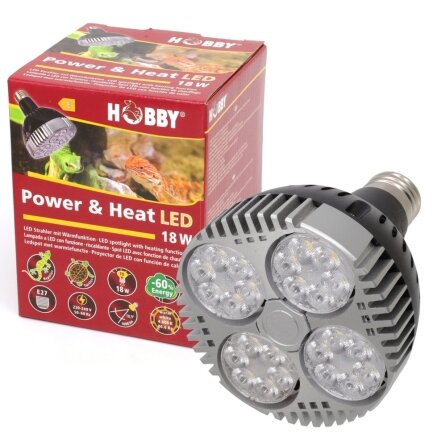 Лампа LED для тераріумів Hobby Power + Heat LED 18 W (37588)