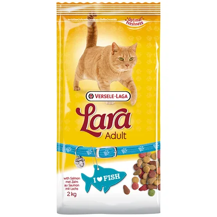 Lara Adult with Salmon ЛАРА ЛОСОСЬ сухий преміум корм для котів 2 кг