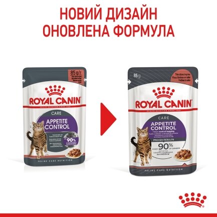 Вологий корм Royal Canin APPETITE CONTR CIG для котів всіх порід 85 г — Фото 2