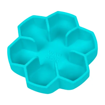 Миска для повільного харчування WAUDOG Silicone, 750 мл, блакитний: додаткове фото 5