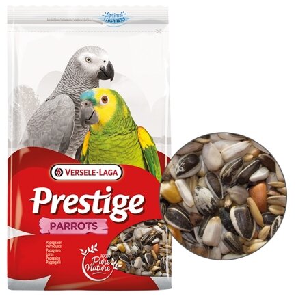 Versele-Laga Prestige Parrots ВЕРСЕЛЕ-ЛАГА ПРЕСТИЖ ВЕЛИКИЙ ПАПУГА зернова суміш, корм для великих папуг 1 кг