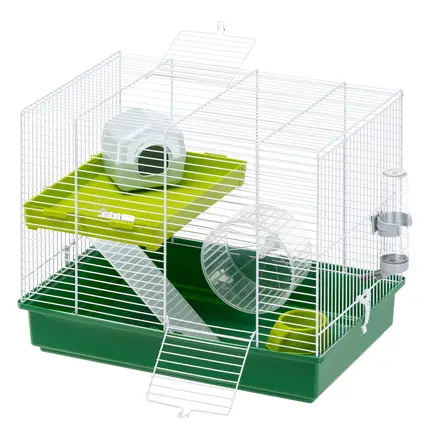 Ferplast CAGE HAMSTER DUO Клітка для хом'яків біла: додаткове фото 2