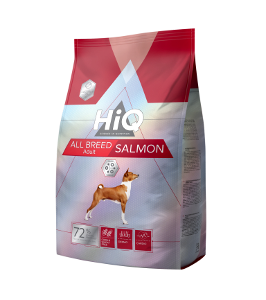 Сухий корм для дорослих собак всіх порід HiQ All Breed Adult Salmon 2,8кг