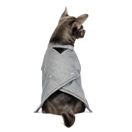 Жакет Pet Fashion «Шатл» для собак, розмір XS2, сірий: додаткове фото 3