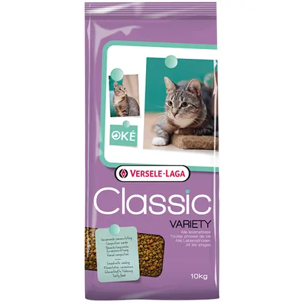 Versele-Laga Classic Cat Variety ВЕРСЕЛЕ-ЛАГА КЛАСІК ВЕРАІТІ сухий преміум корм для котів 10 кг