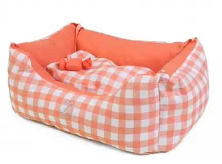 Лежанка Zoom Zoom Zoo Twist коралова клітина, кораловий, розмір 1, 45х35х23 см