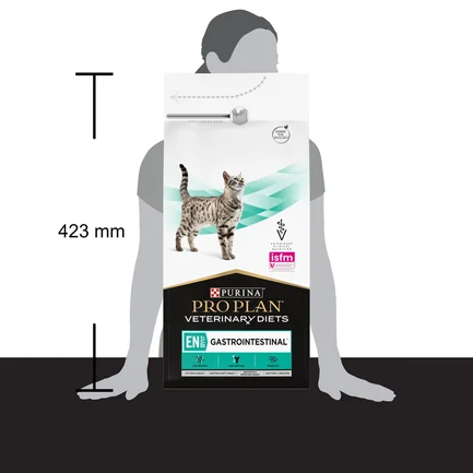 Сухий дієтичний корм PRO PLAN VETERINARY DIETS EN Gastrointestinal для кошенят та дорослих котів для зменшення розладів кишкової абсорбції та годівлі у період відновлення, одужання 1,5 кг: додаткове фото 4