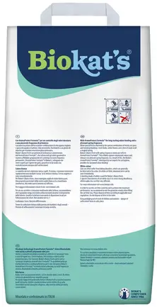 Наповнювач Biokats Bianco Fresh для котячого туалету бентонітовий, 5 кг: додаткове фото 4