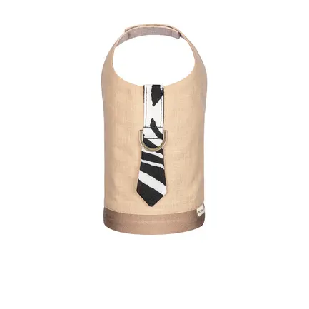 Шлея-костюм Darcy ТМ Pet Fashion для собак XS бежева: додаткове фото 3