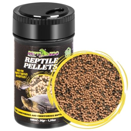 Корм і вітаміни для хижих рептилій Repti-Zoo Reptile Pellets 100мл.