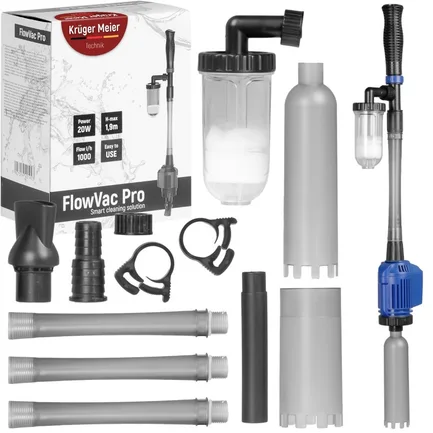 Сифон для акваріума Kruger Meier FlowVac Pro 4-в-1: додаткове фото 2
