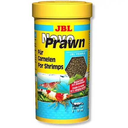 Основний корм JBL NovoPrawn для креветок, 250 мл.