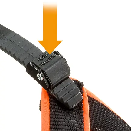 Ferplast AGILA FLUO 6 ORANGE Шлея, нейлон: додаткове фото 6