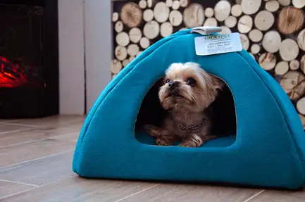 Юрта Мія №1 Бірюзовий Lucky Pet, 39х39х31