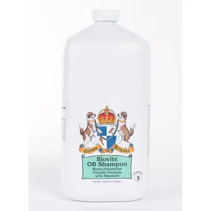 Шампунь Crown Royale Biovite №3 для собак та котів, для густої та жорсткої шерсті, 3.8 л