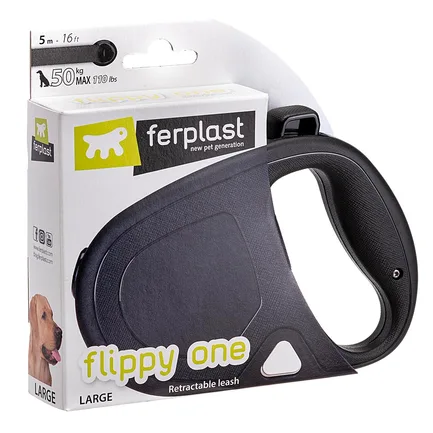 Ferplast Рулетка-Повідець зі стрічкою, чорна: додаткове фото 8