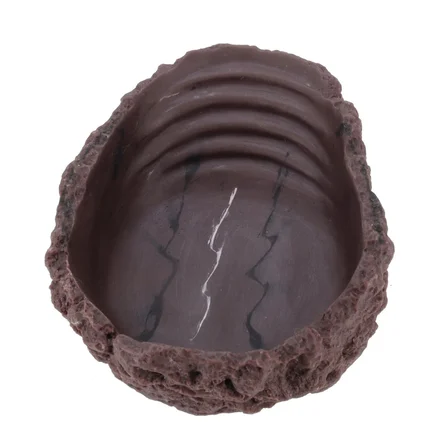 Поїлка та миска для купання Hobby Drinking Bowl M grey-beige 150мл. 14x11x5см (36275): додаткове фото 5