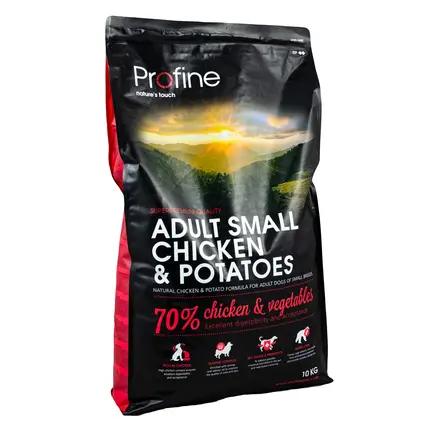 Сухий корм Profine Adult Small для дорослих собак дрібних порід, з куркою та картоплею, 10 кг: додаткове фото 5