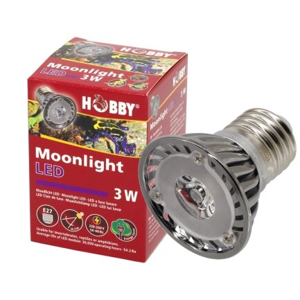 Нічна лампа LED для тераріумів Hobby Moonlight LED 3 W (37595)