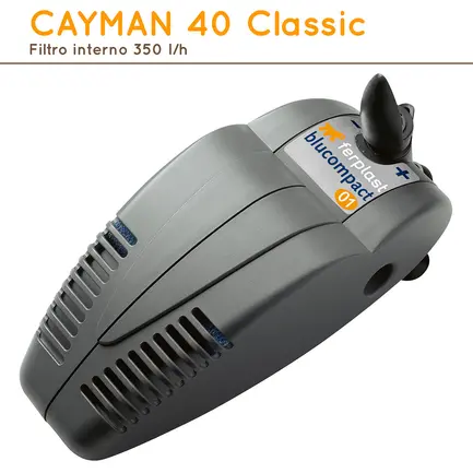 Ferplast CAYMAN 40 CLASSIC Акваріум чорний: додаткове фото 2