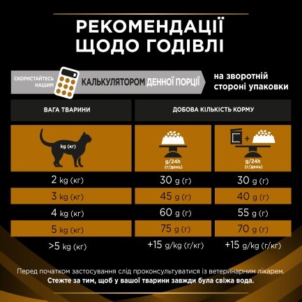 Сухий дієтичний корм PRO PLAN VETERINARY DIETS NF Renal Function Early Care для дорослих котів для підтримання функції нирок при хронічній хворобі нирок на ранніх стадіях 350 г — Фото 9