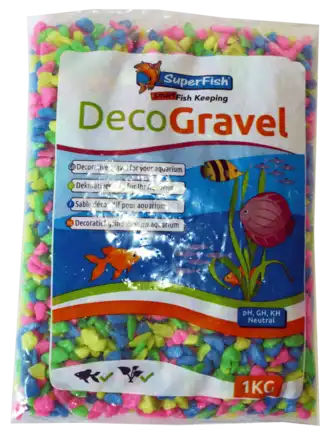 Декоративний гравій SF DECO GRAVEL NEON MIX 1 KG (A8050025): додаткове фото 2