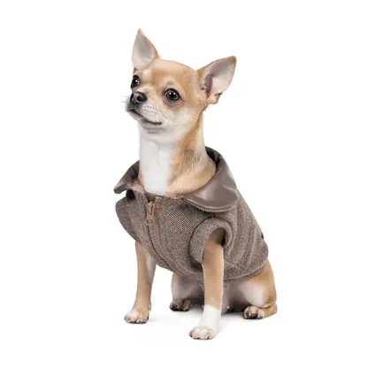 Жакет Pet Fashion «Harry» для собак, розмір S, коричневий: додаткове фото 2
