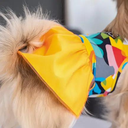 Сукня Pet Fashion «Sun» для собак, розмір M, жовта: додаткове фото 4
