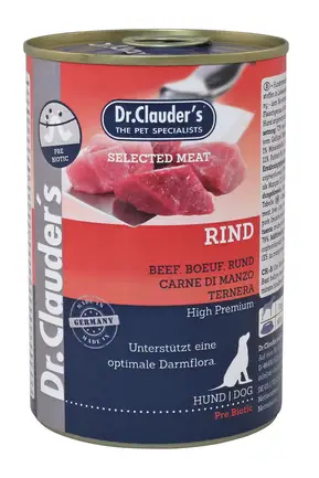 Вологий корм Dr.Clauder’s Selected Meat Beef 400 г Яловичина