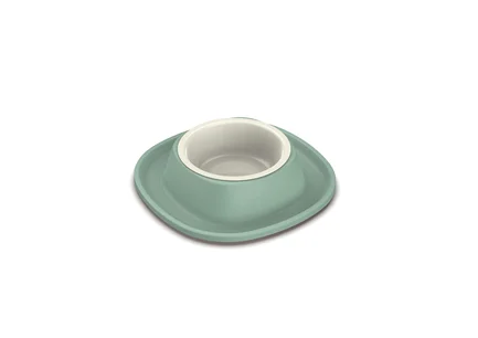 Миска пластикова з м'яким ковриком "Soft Touch", 28x28x5,5 см