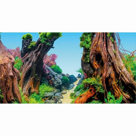 Задній фон самоклеючий Hobby Green Dream*/Wooden Sky 120x50см (31234): додаткове фото 4