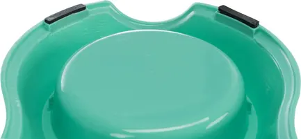 Миска Trixie для собак, подвійна, 2х200 л, d:11 см, 26х4х14 см (пластик): додаткове фото 5