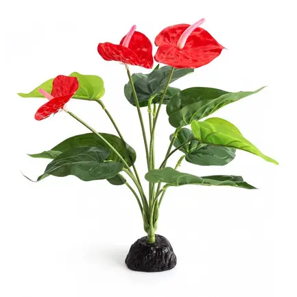 Штучна рослина Repti-Zoo Anthurium 33см (TP013): додаткове фото 2