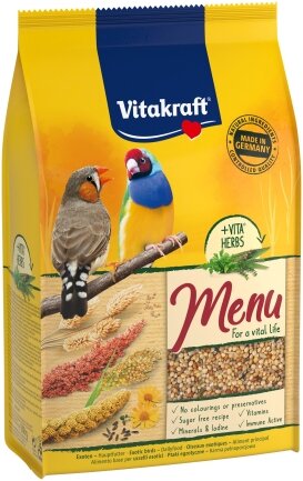 Корм Vitakraft Premium Menu для амадин, 500 г