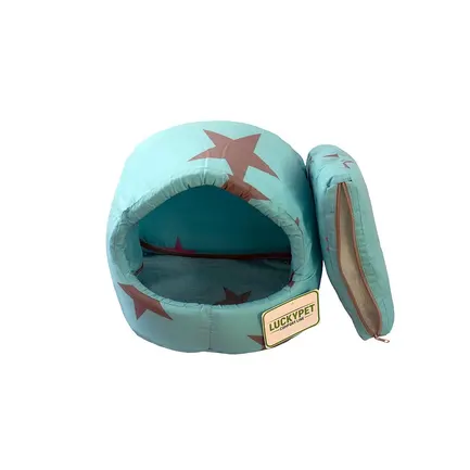 Будиночок №3 Белла Бірюзовий Lucky Pet, 52x44x44: додаткове фото 2