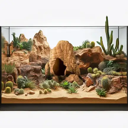 Декорація пещера Terrario Mountain Cave 19x13x14см (201414): додаткове фото 4