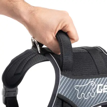 Ferplast GENIUS LARGE BLACK HARNESS нейлонова шлея для тварин чорна: додаткове фото 7