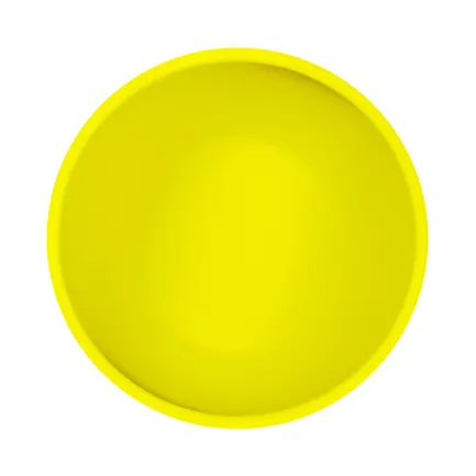 Миска WAUDOG Silicone, 250 мл жовтий: додаткове фото 2