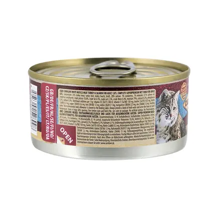 Вологий корм Carnilove Turkey & Salmon для котів, індичка та лосось, 100 г: додаткове фото 3
