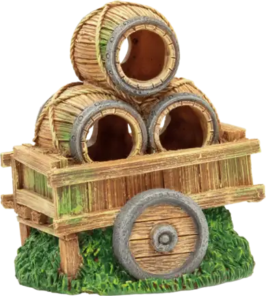 Декорація для акваріума SF DECO BARREL CART (A4022040)