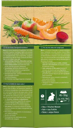 Корм Vitakraft Premium Menu Vital для кроликів, 1 кг: додаткове фото 3