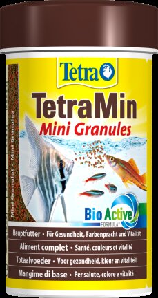 Корм Tetra Min Mini Granules для акваріумних рибок, 45 г (гранули)