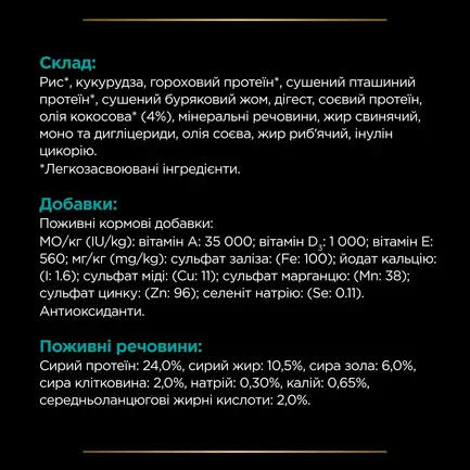 Сухий дієтичний корм PRO PLAN VETERINARY DIETS EN Gastrointestinal для дорослих собак та цуценят для усунення розладів травлення 12 кг: додаткове фото 10