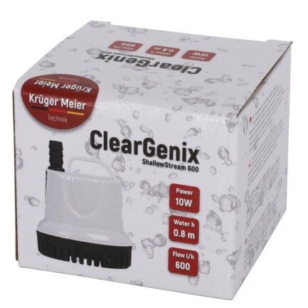 Помпа підйомна з низьким зануренням Kruger Meier ClearGenix 600 л/г (CLEARGENIX600)