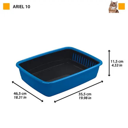 Ferplast ARIEL 10 LETTIERA Туалет для котів: додаткове фото 2