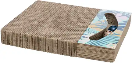Дряпка Trixie з двома кульками та котячою м'ятою, картон, 38×5×30 см (різнокольрова): додаткове фото 2
