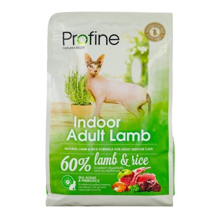 Сухий корм Profine Indoor для котів, які живуть в приміщенні, з куркою та рисом, 2 кг — Фото 2